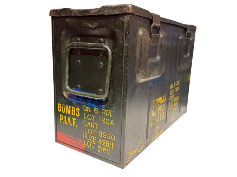 British PIAT Ammo Case -1942- — image 12