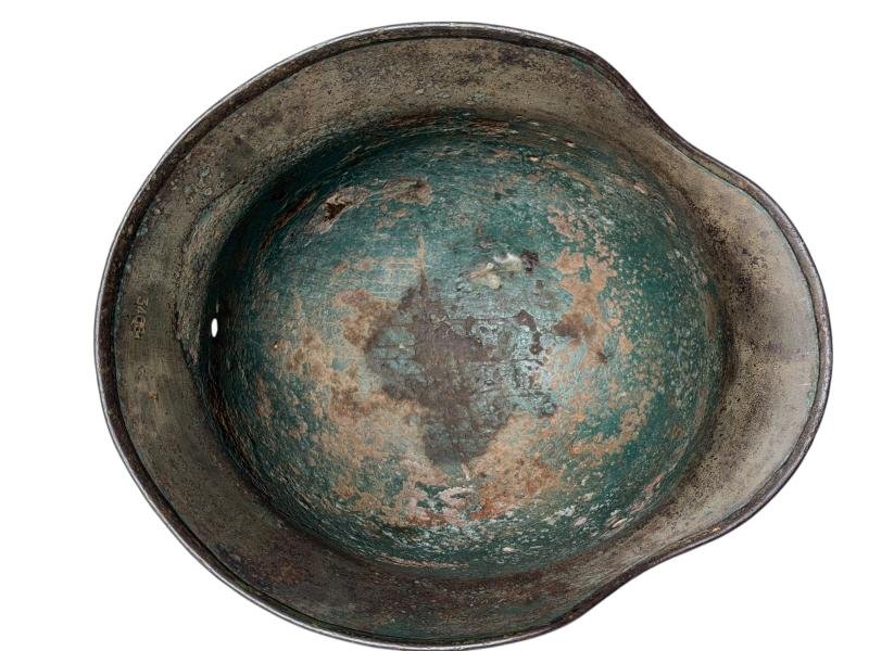 WH (HEER) M35 Double Decal Helmet Shell — image 9