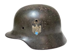 WH (HEER) M35 Double Decal Helmet Shell