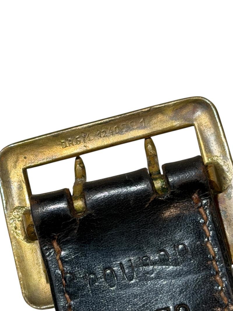German WWII Officer's Belt and Holster — image 4