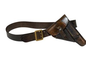 German WWII Officer's Belt and Holster