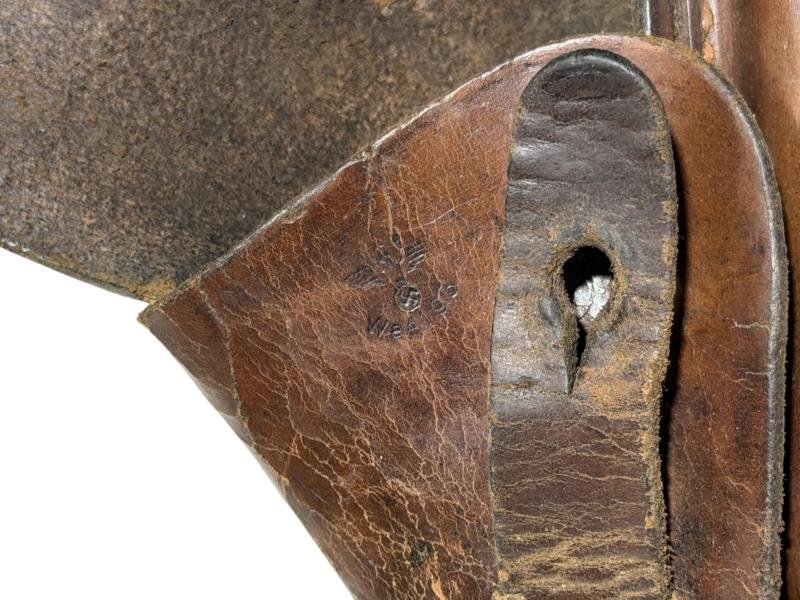 WH (HEER) / W-SS High Power Leather Holster — image 3