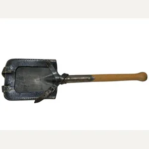 German WWII Entrenching Tool Carrier + straight shovel