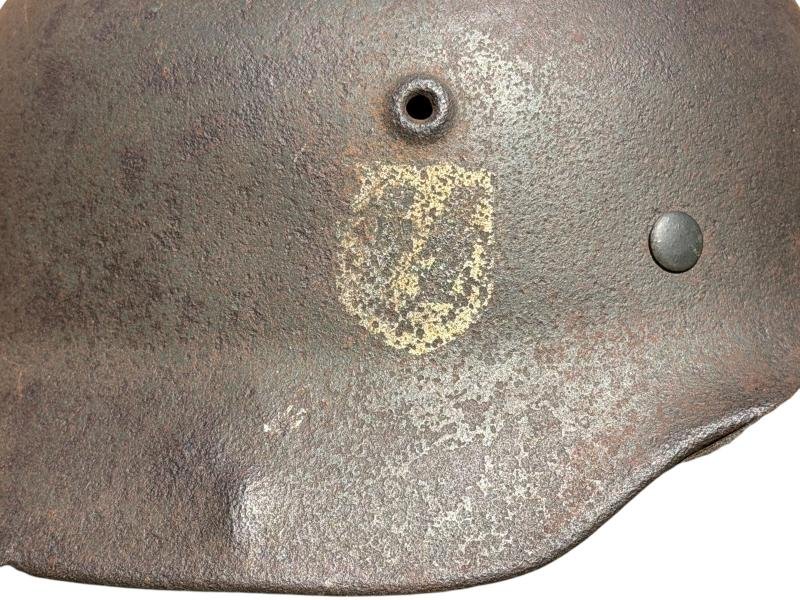 Waffen-SS M40 Helmet — image 5