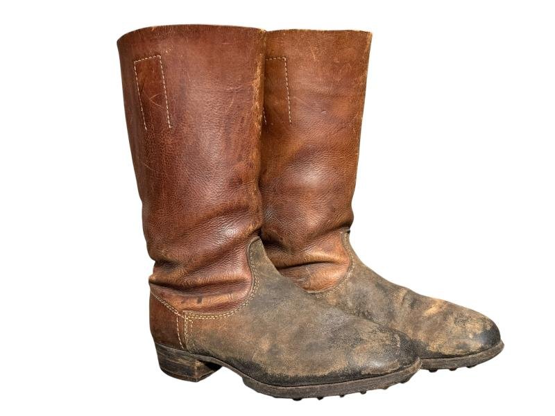 German WWII Brown Jackboots — image 2