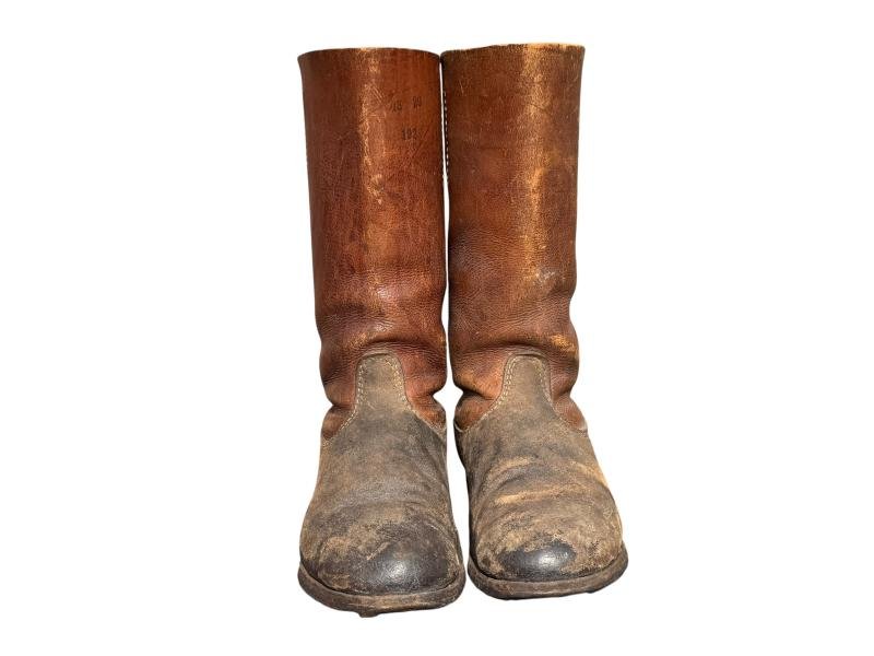 German WWII Brown Jackboots — image 3