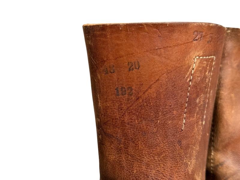 German WWII Brown Jackboots — image 7