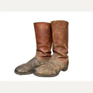 German WWII Brown Jackboots