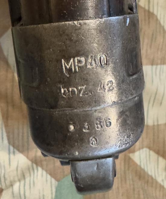 Deactivated WW2 German MP40 bnz 1942 — image 4