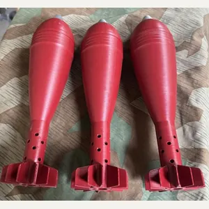 Resin/plastic German WW2 8cm Mortar rounds