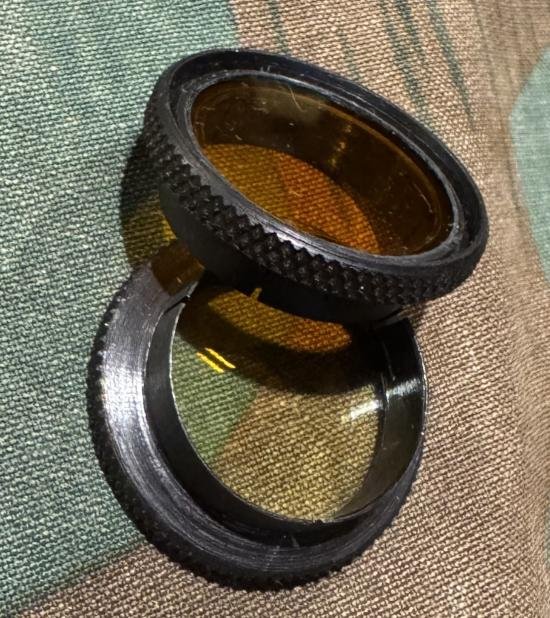 WW2 German MGZ 34 Optical Sight Lens Set — image 3
