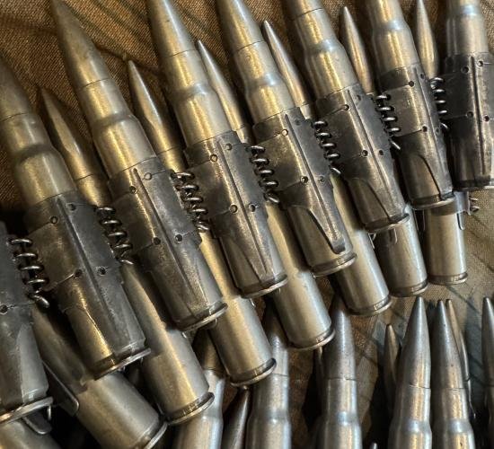 Belted Inert 7.92mm Drill Rounds For MG34/42 — image 2