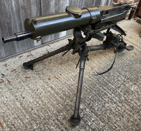 Rare Finnish WW2 Maxim MG08 Heavy Machine Gun — image 3