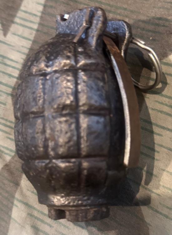 Inert British Mills Bomb — image 2