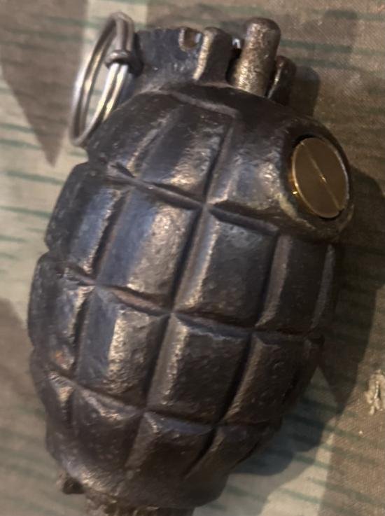 Inert British Mills Bomb — image 4