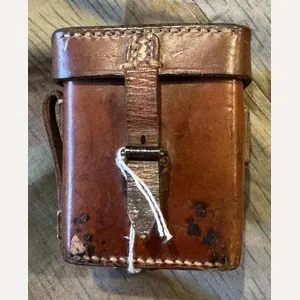 WW2 German MG34/42 Leather Battery Box