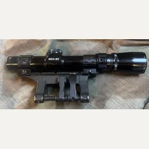 H&K MP5 G3 etc scope mount with Weaver Scope