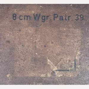 Rare Set of boxed German 8cm Launcher Cartridges