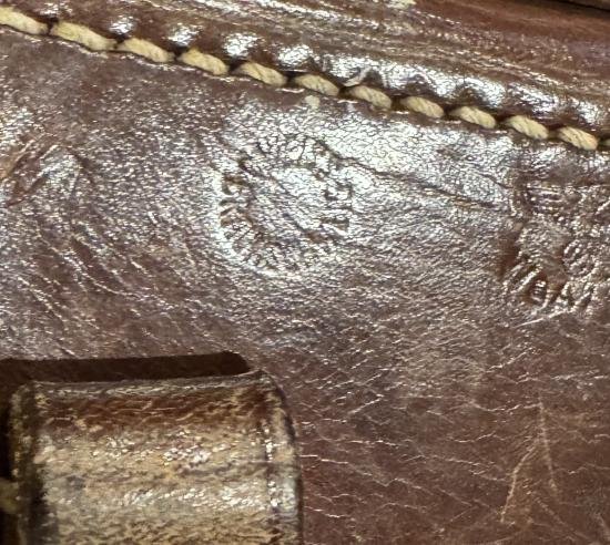 Brown WW2 German Luger Holster 1940 — image 4