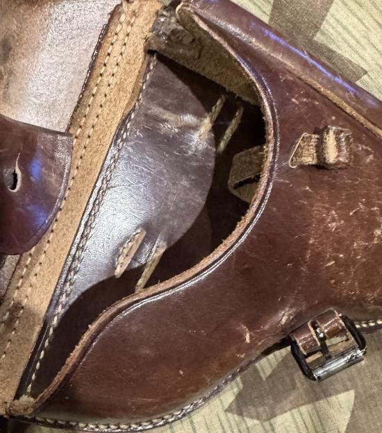 Brown WW2 German Luger Holster 1940 — image 6