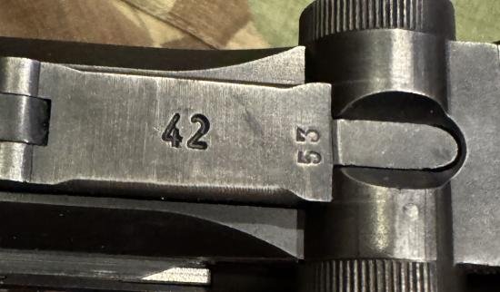 Deactivated WW2 German P.08 Luger Pistol — image 4