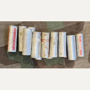 Inert empty WW2 German Flare Gun cartridges