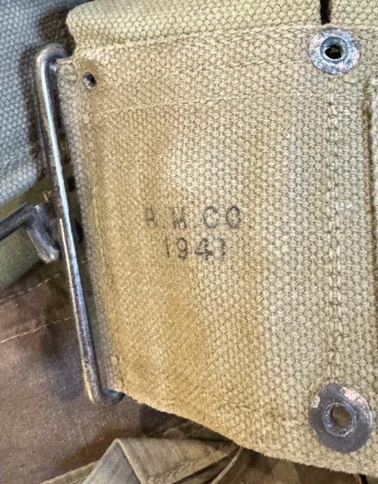 U.S. M1932 i.e. M1 Garand Cartridge Belt 1941 — image 3