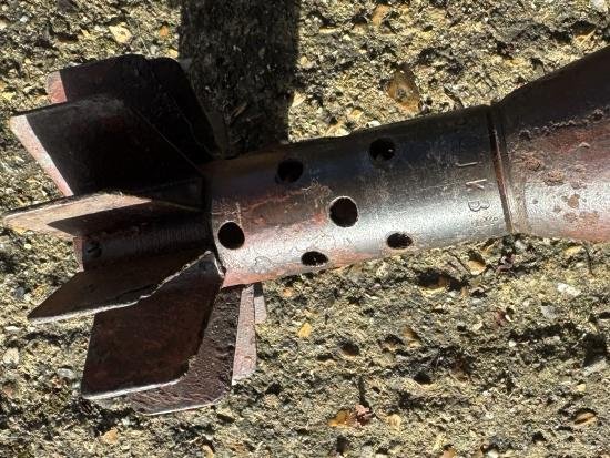 WW2 Inert German 8cm Mortar Round — image 2