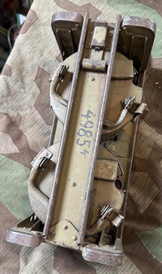 Rare Afrika Korps MG34 MG42 Gurttrommel Trager — image 2