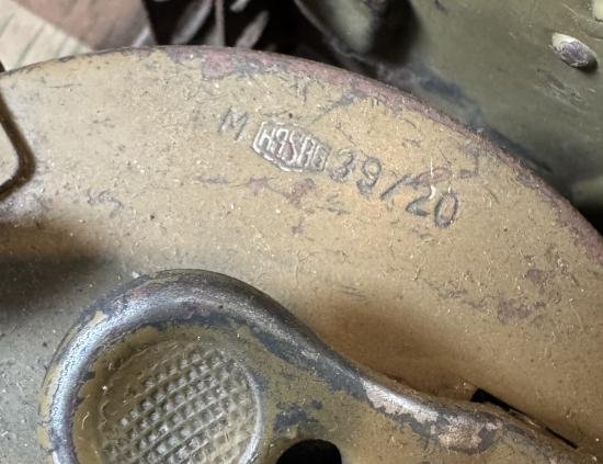 Rare Afrika Korps MG34 MG42 Gurttrommel Trager — image 6