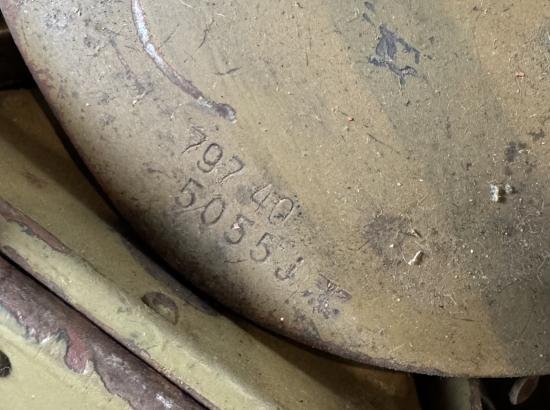 Rare Afrika Korps MG34 MG42 Gurttrommel Trager — image 7