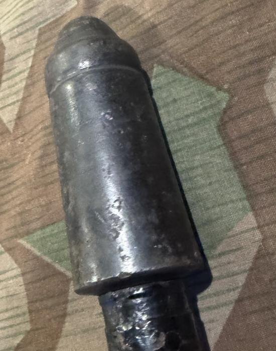 Inert WW2 German K98 Anti-tank rifle grenade — image 3