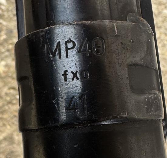 Deactivated WW2 German 'Slab-side' MP40 — image 3