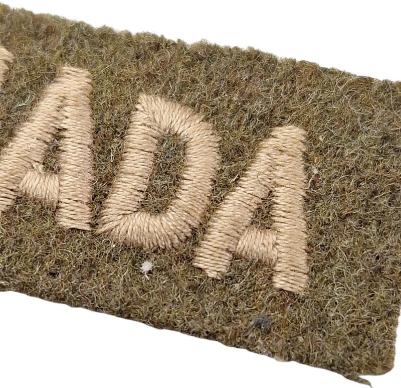 a canada sleeve insignia — image 2