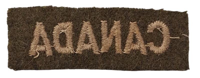 a canada sleeve insignia — image 6