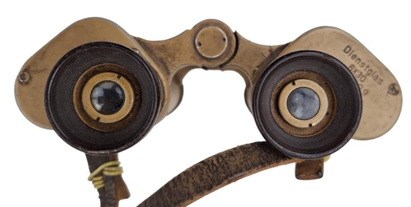 a wehmacht tan dienstglass 'binoculars' — image 2