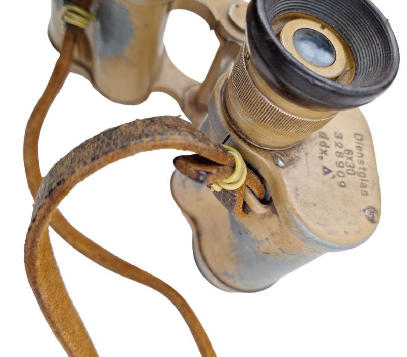 a wehmacht tan dienstglass 'binoculars' — image 6