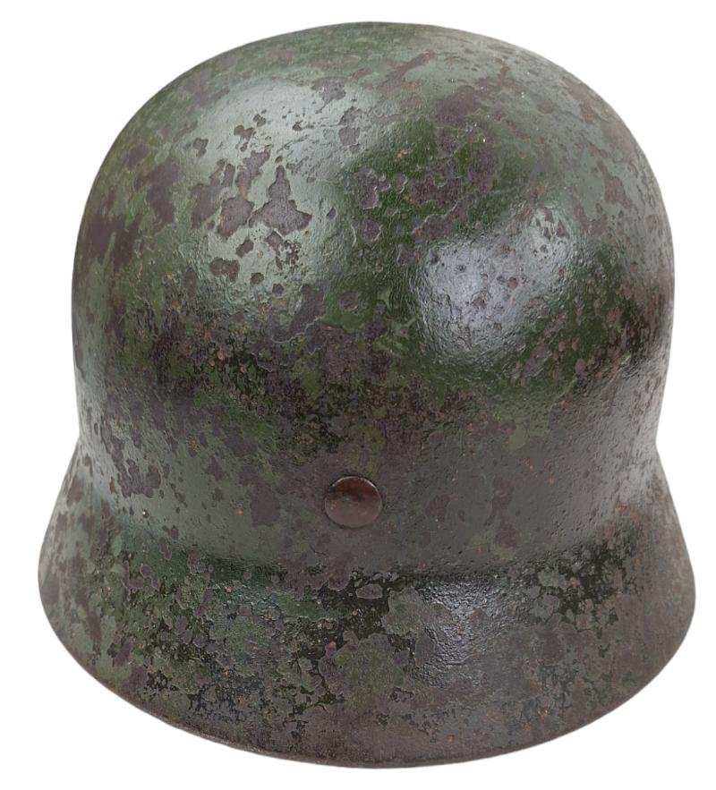 a wehrmach Q64 dubbel decal heer helmet — image 2