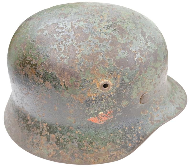 a wehrmach Q64 dubbel decal heer helmet — image 4