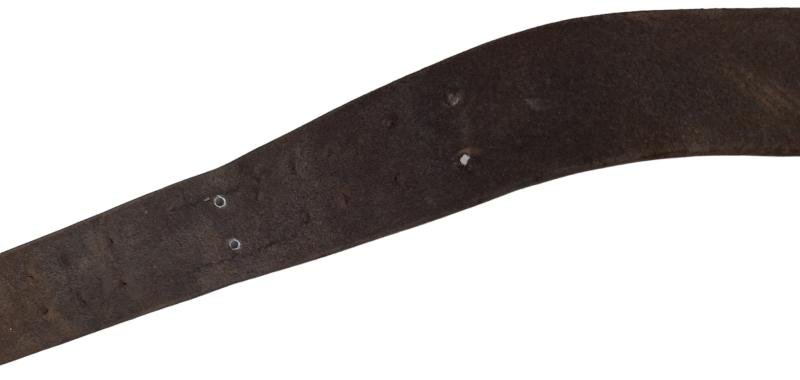a german leather equipment belt — image 3