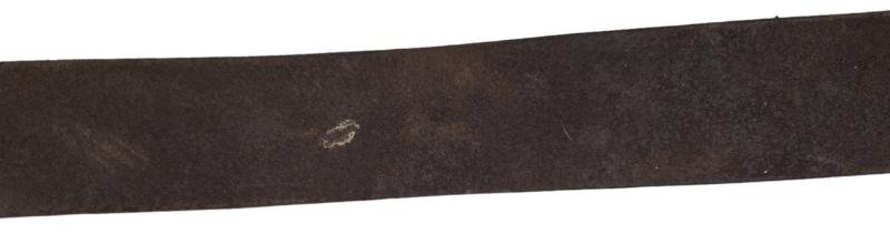 a german leather equipment belt — image 4