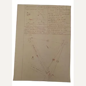 a german WW2 period Battle of the Bulge drawn mine