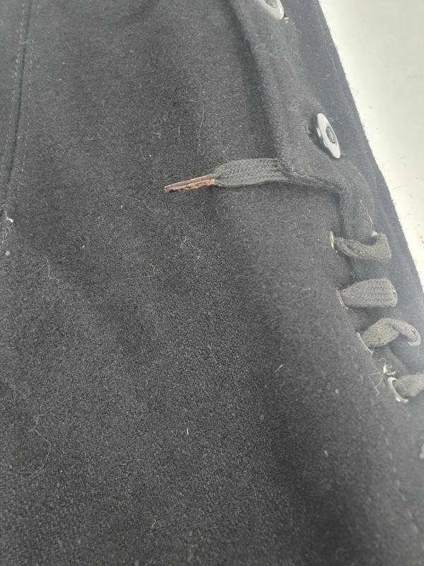 german ww2 SS/nskk officer M32 wool black breeches — image 7