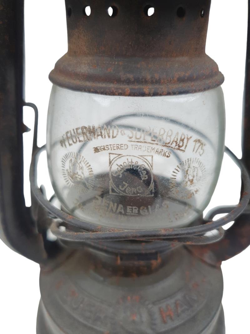 german ww2 oil feuerhand superbaby 175 lantern — image 9