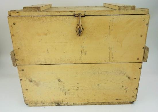 dutch ww2 air defense medical wooden box — image 5