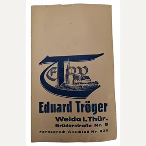 a german ww2 periode paper bag for kaffee