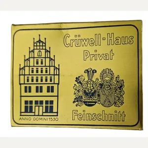 crüwell-haus 50 gram tabak box