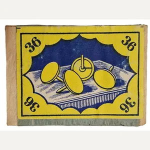 WWII German box with 36 pushpins