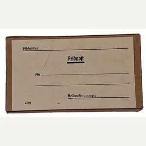 Whermacht carton fieldpost box