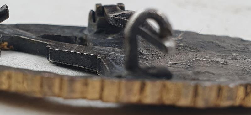 a france Bacqueville made german kriegsmarine coast artillery abzeichen — image 5